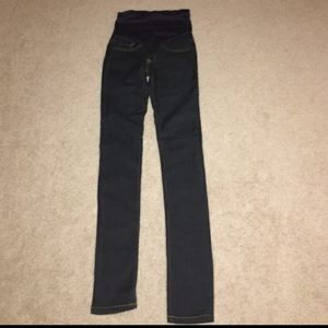 NWOT Dark Wash Maternity Jeans